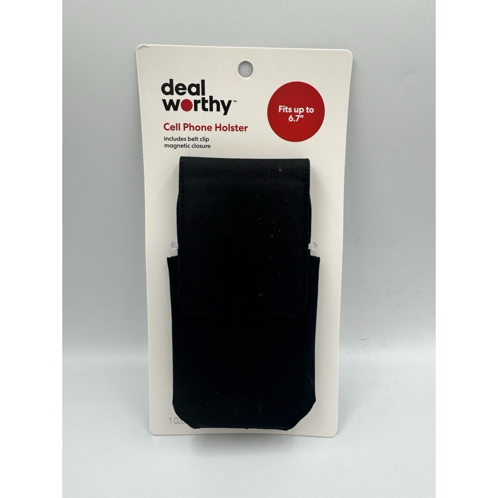 Cell Phone Holster Belt Clip Magnetic Closure Fits Up To 6.7" Deal Worthy